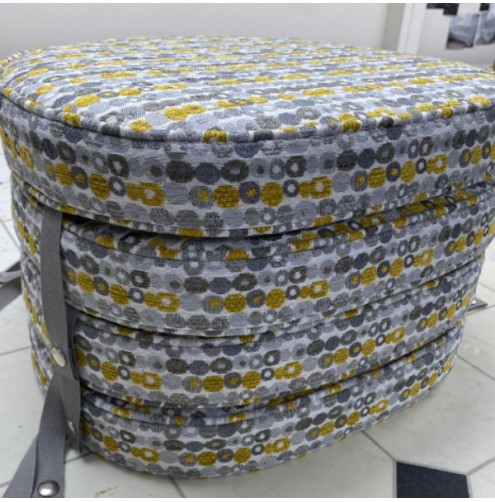 Shannon Splash Black Upholstery Fabric