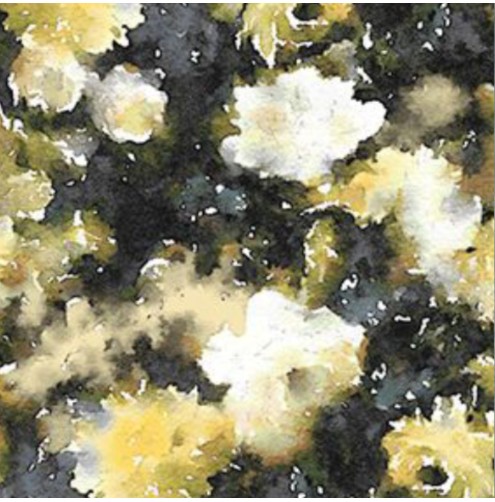 Contemporary Velvet Vague Lemon