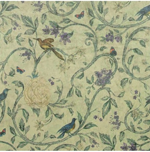 Christie Velvet Print Colour 1 Upholstery Fabric