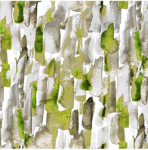 Contemporary Velvet Impasto Lime