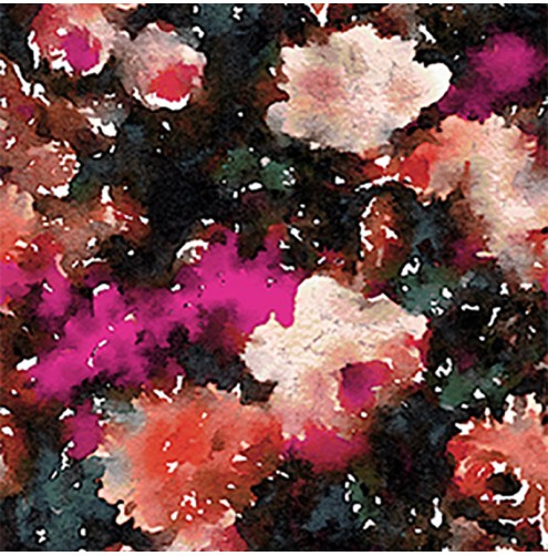 Contemporary Velvet Vague Rose