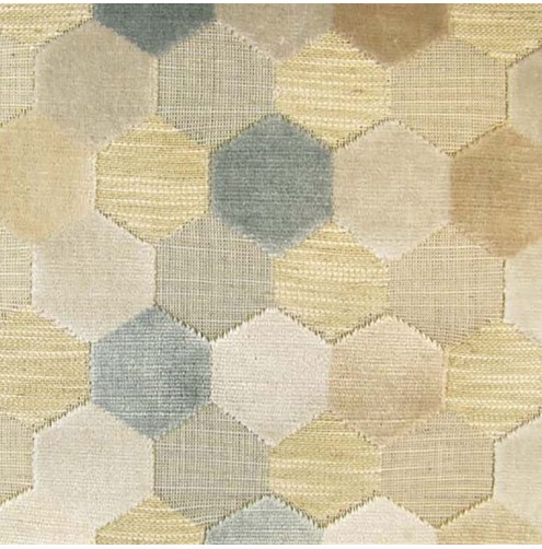 Extravaganza Hexagonal Upholstery Fabric EXT2663 Extravaganza Hexagonal Upholstery Fabric EXT2663