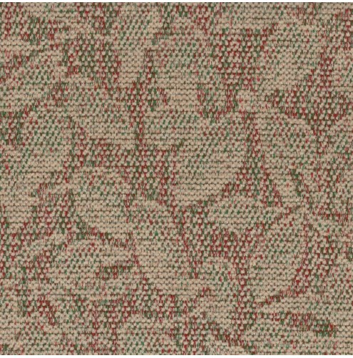 Bergamo Leaves Mink Upholstery Fabric - BER3341