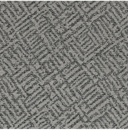 Bergamo Mosaic Grey Upholstery Fabric - BER3358