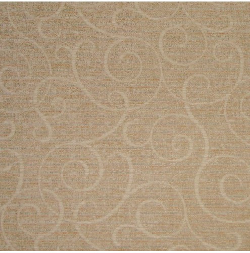 Cromwell Swirl Ivory Upholstery Fabric - SR14717