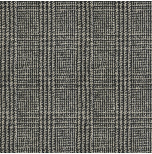 Demdike Check Charcoal