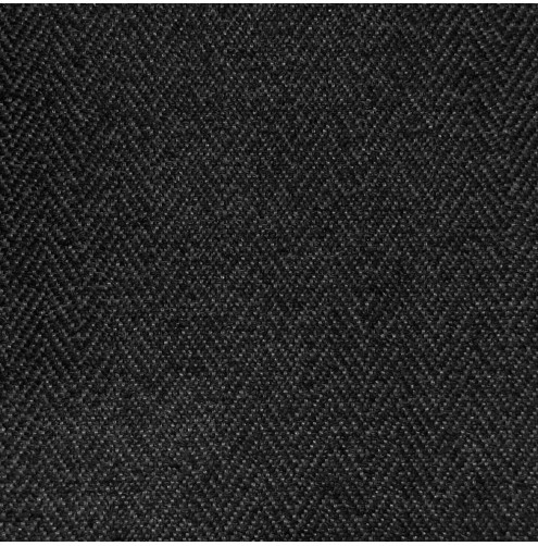 Dundee Herringbone Ebony Upholstery Fabric - SR13618
