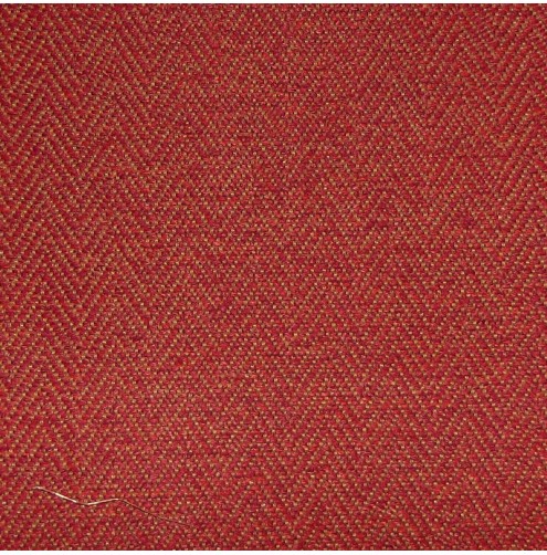 Dundee Herringbone Wine Upholstery Fabric - SR13622