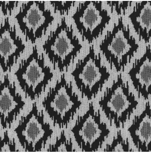 Shannon Diamond Black Upholstery Fabric