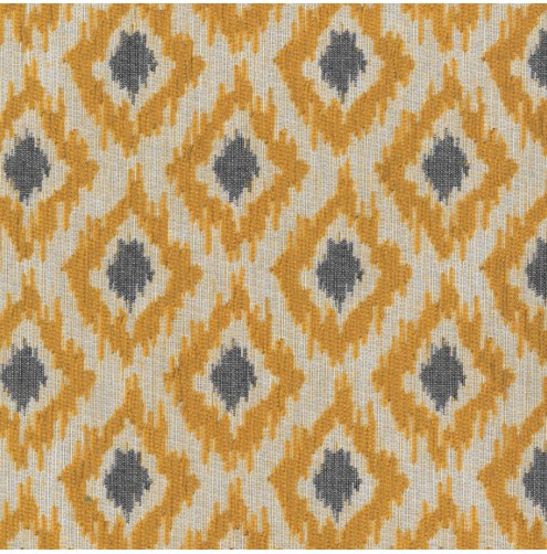 Shannon Diamond Mustard Upholstery Fabric