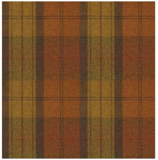 Wool Plaid Orange Marmalade
