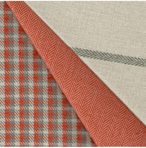 Quattro Stripe Coral