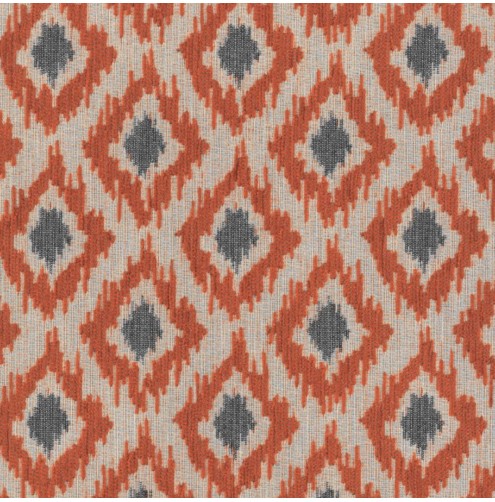 Shannon Diamond Rust Upholstery Fabric
