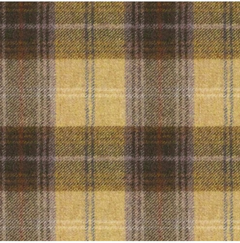 Wool Plaid Spun Honey